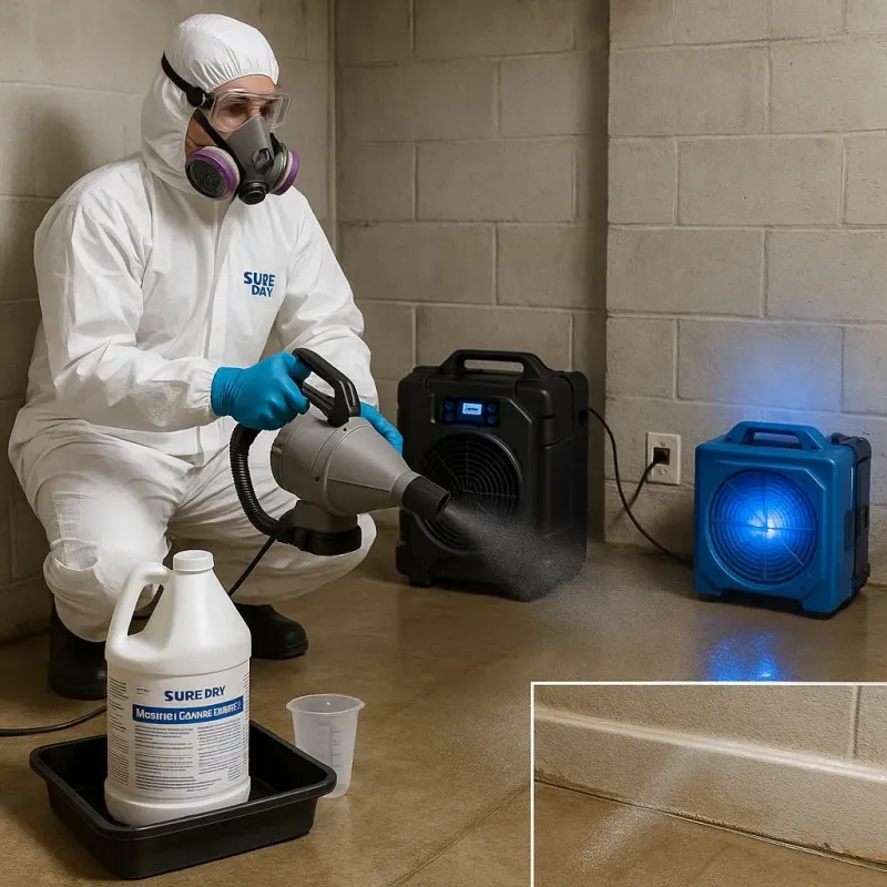 Sanitization and Odor Removal process in Parma, OH