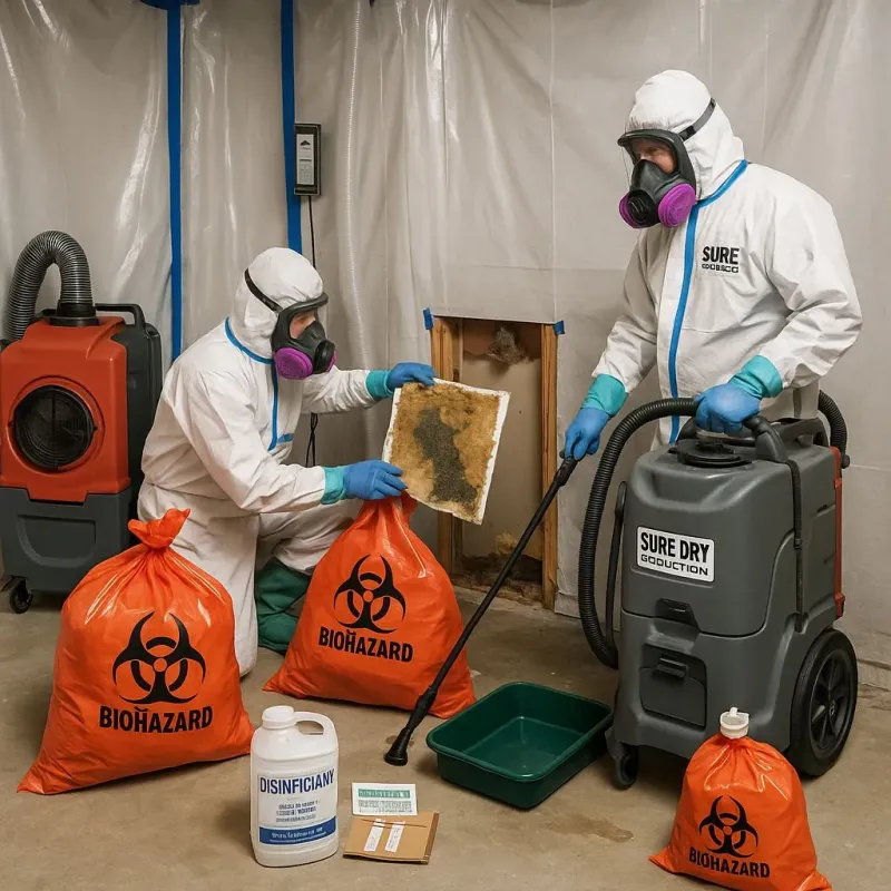 Contaminated Water Handling Protocols process in Parma, OH