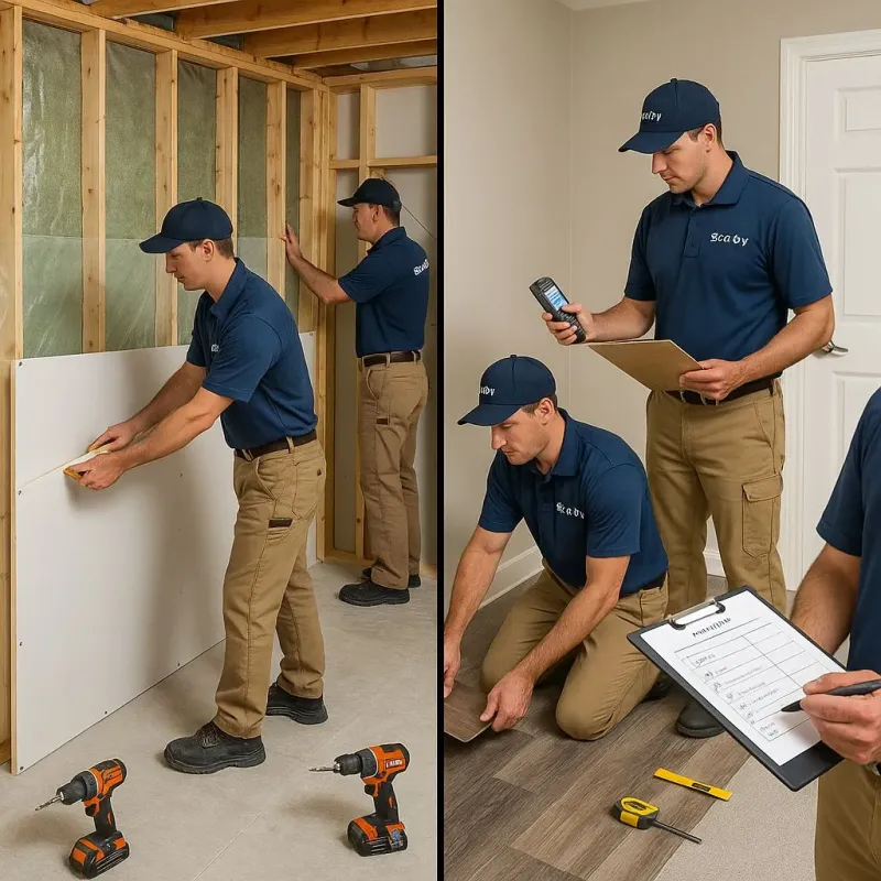 Repairs and Reconstruction process in Parma, OH